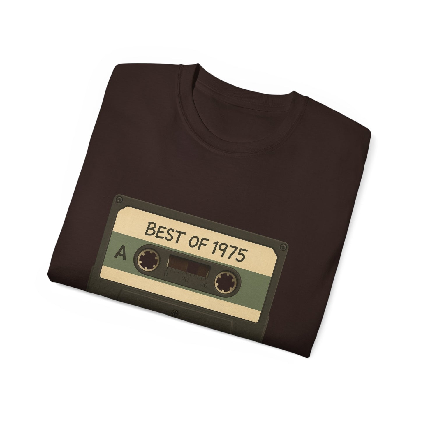 Retro Cassette Tape Best of 1975 T-Shirt