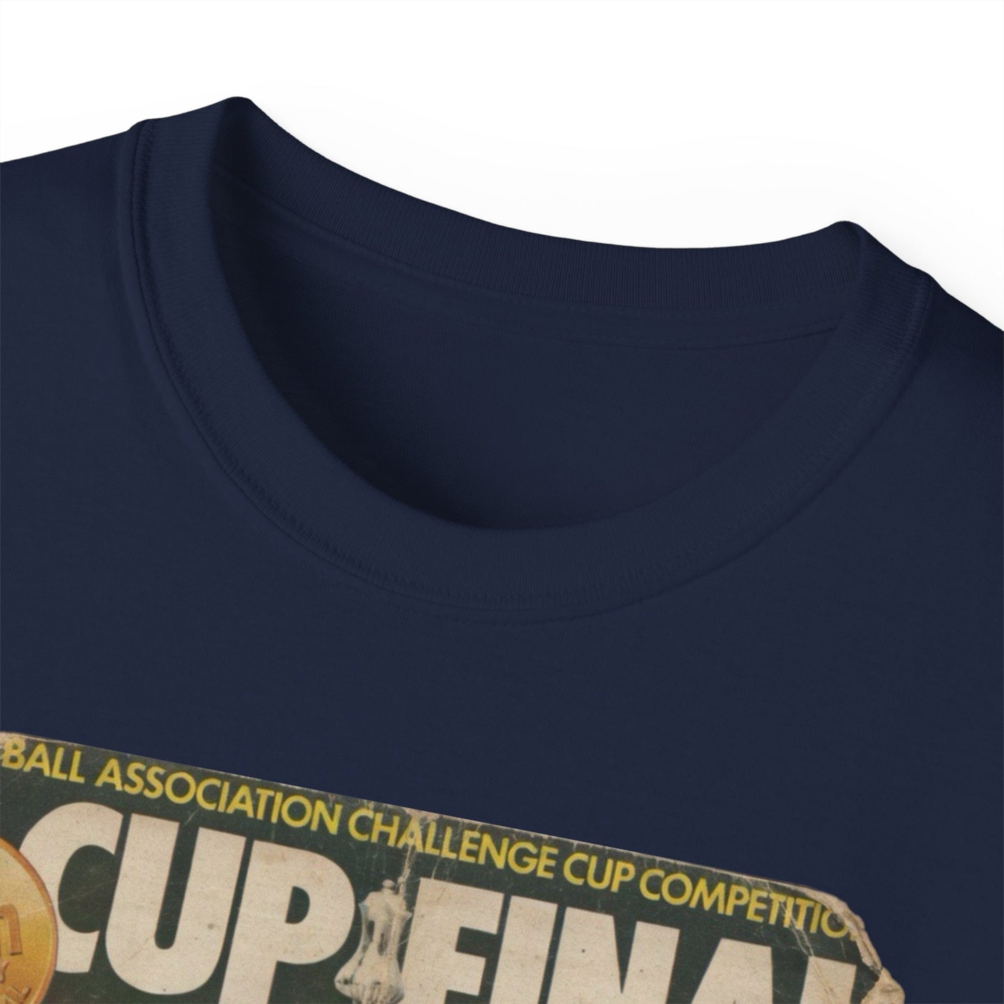 1978 FA Cup Final Programme Ipswich Town Arsenal Poster Unisex Ultra Cotton Tee