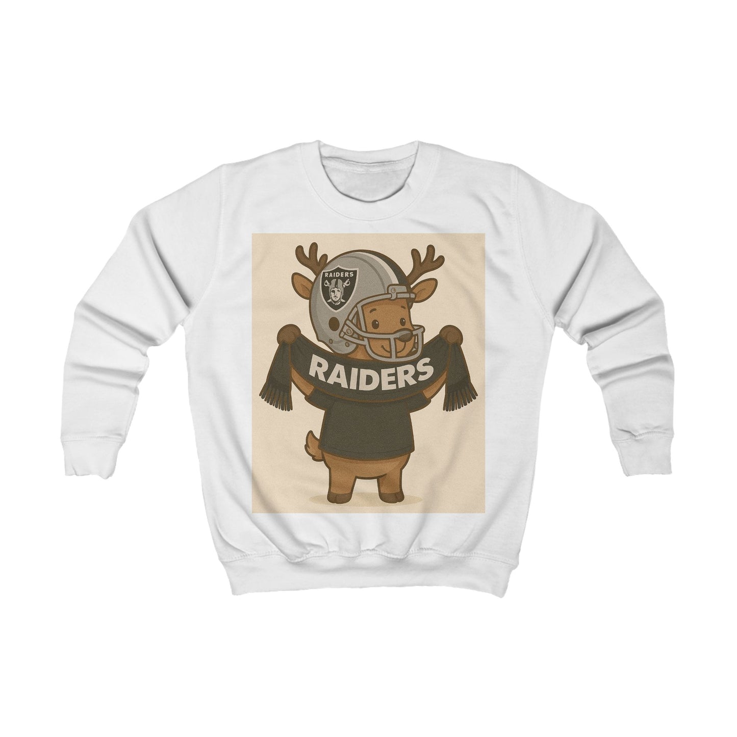 Kids Las Vegas Raiders Christmas Jumper