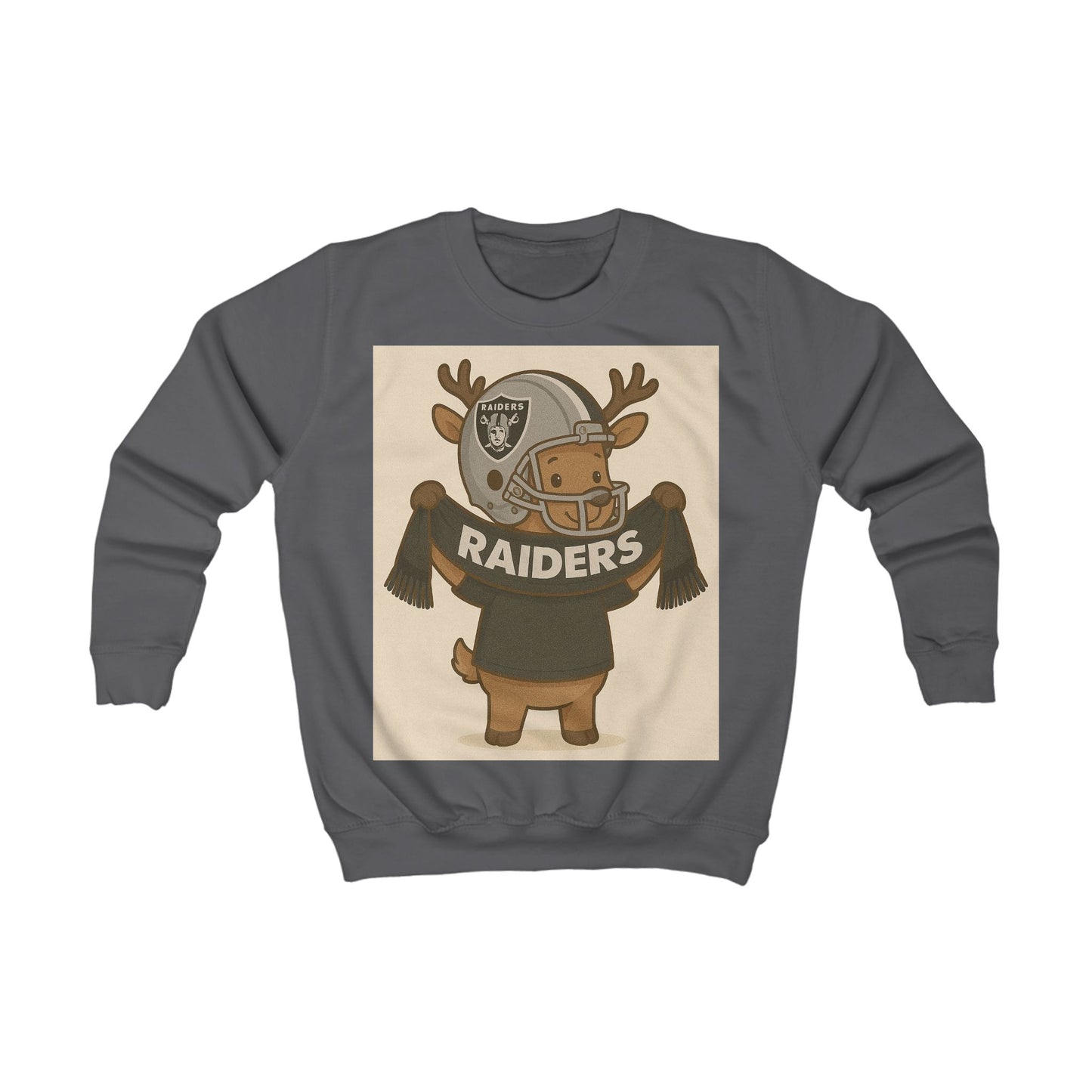 Kids Las Vegas Raiders Christmas Jumper