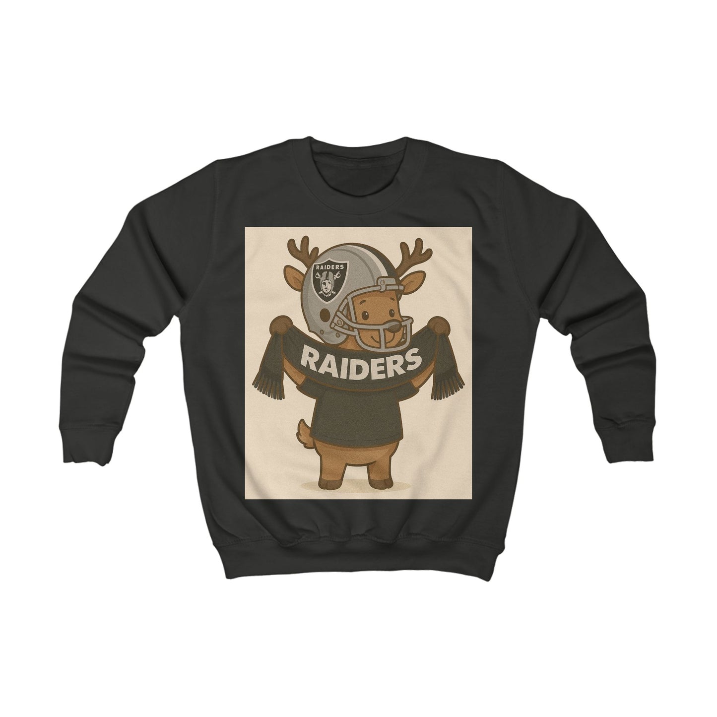 Kids Las Vegas Raiders Christmas Jumper
