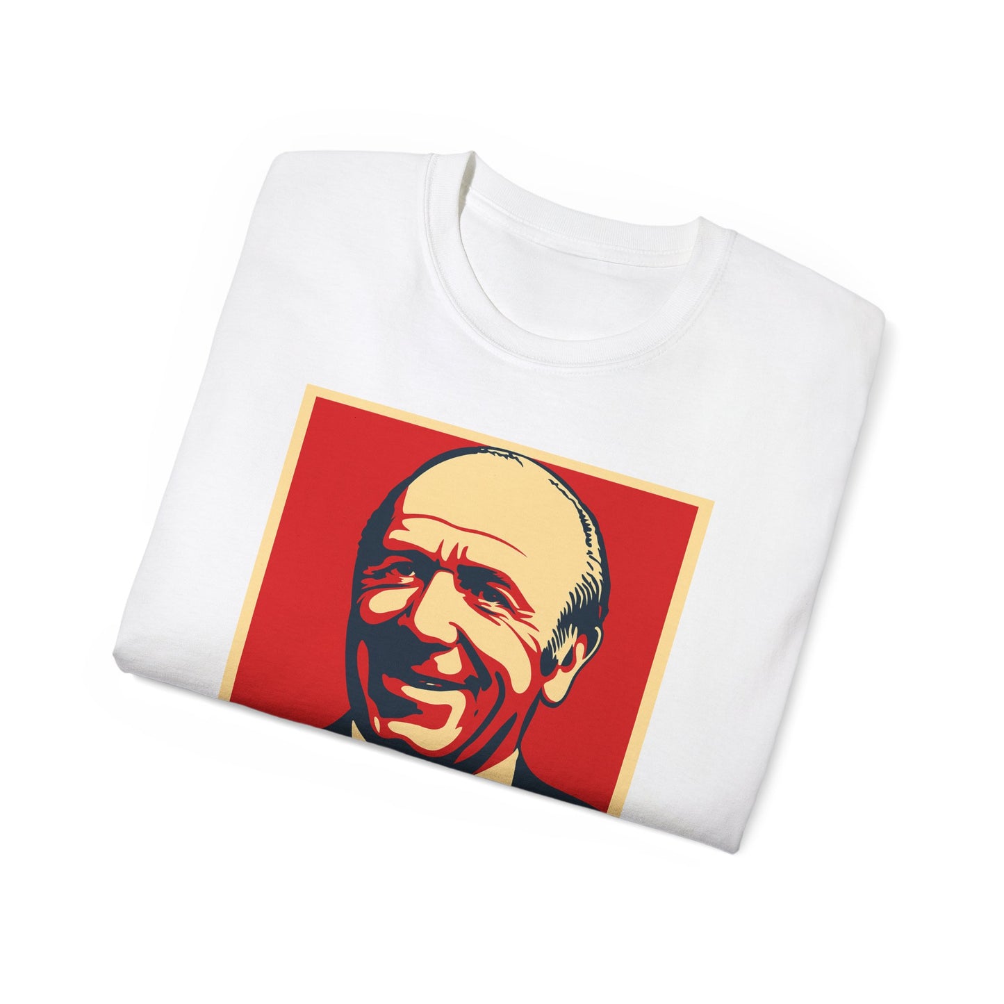 Matt Busby Hope Poster T-Shirt - Manchester United