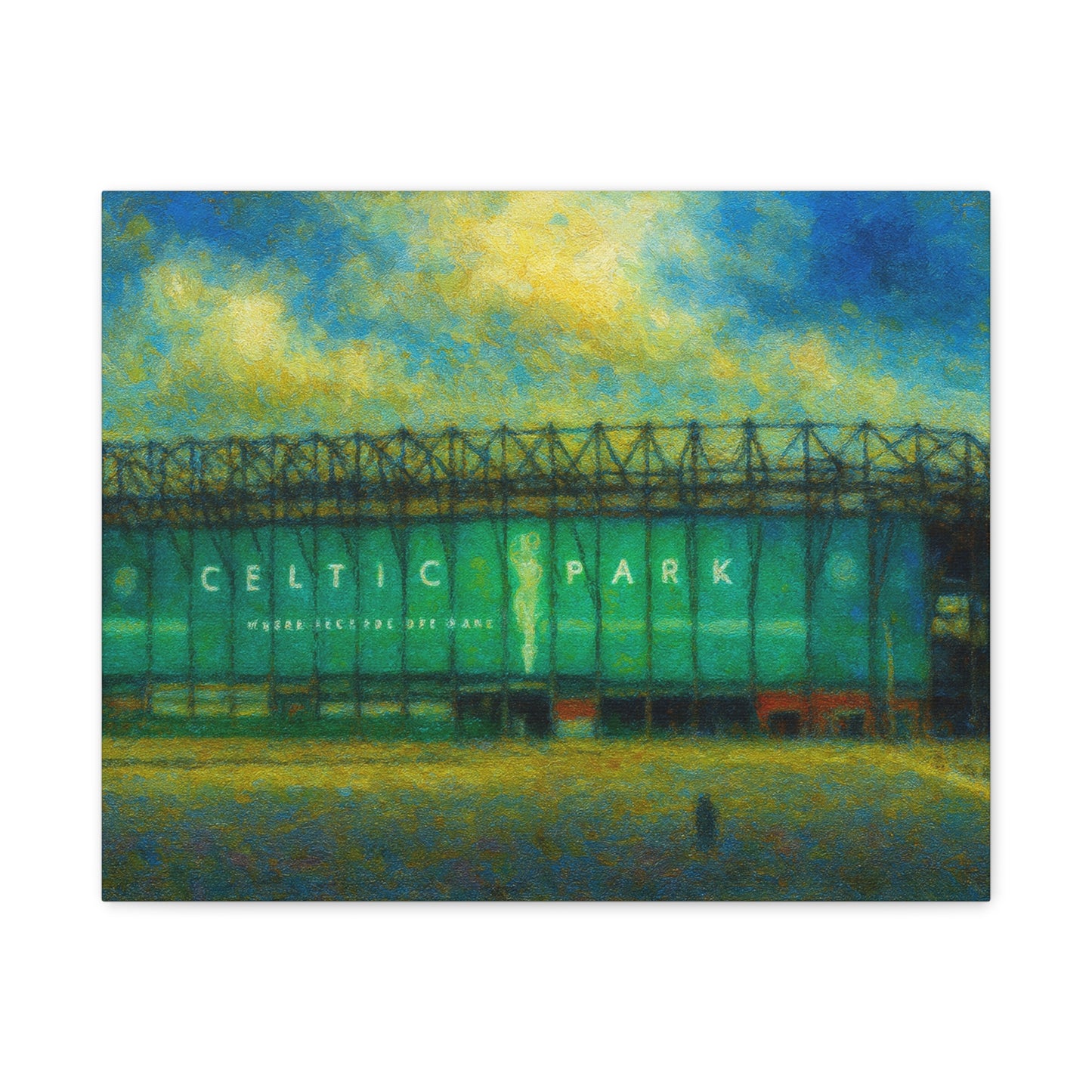 Celtic FC Celtic Park Painting Print Canvas