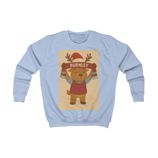 Children’s Burnley Reindeer Christmas Jumper