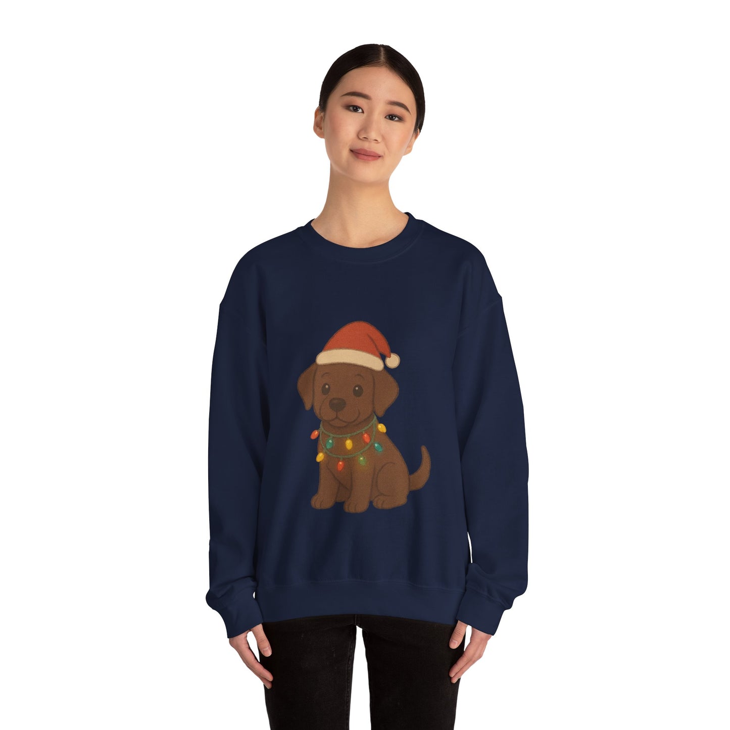 Christmas Chocolate Labrador Sweatshirt