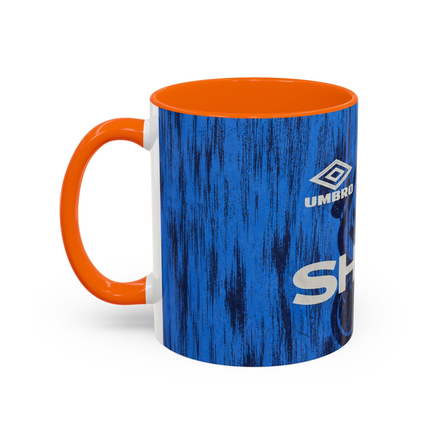 Manchester United 1992-93 Away Shirt Accent Coffee Mug (11, 15oz)
