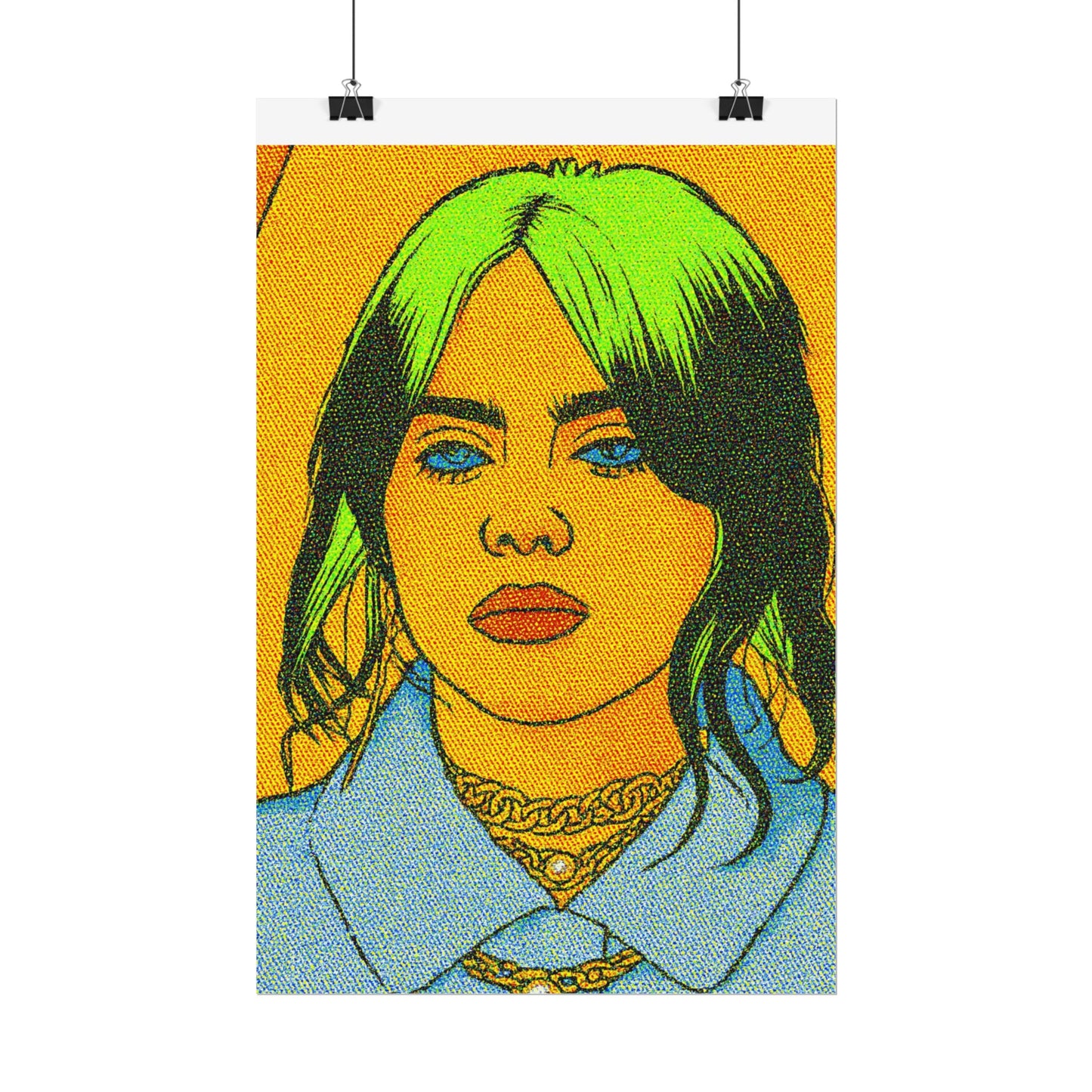 Billie Pop Art Poster
