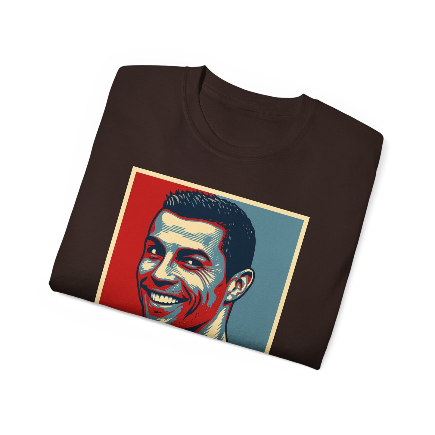 Cristiano Ronaldo Hope Poster T-Shirt - Manchester United Real Madrid
