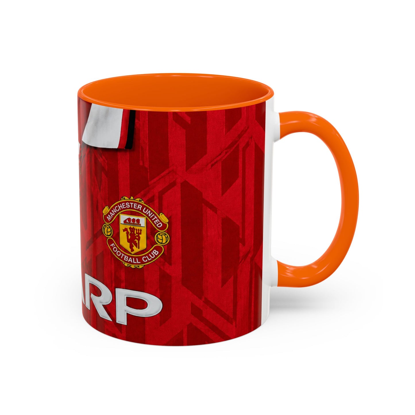 Manchester United 1992 - 94 Shirt Accent Coffee Mug (11, 15oz)