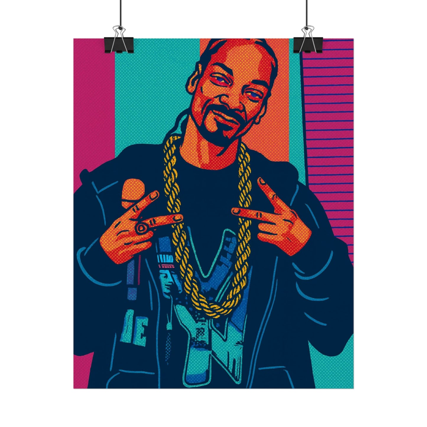 Snoop Dogg Pop Art Poster